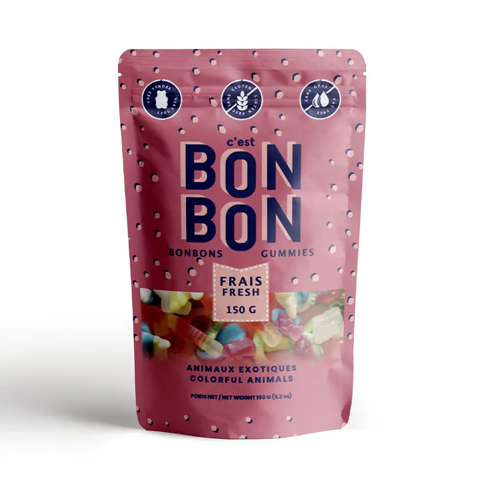 Bon Bon Colourful Animals Mix