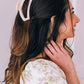 Open Hair Clip | Medium | Almond Beige