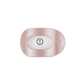 Round Flat Hair Clip | Small | Pearly Pink