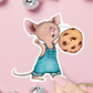 If You Give A Mouse A Cookie Sticker, Children's Book