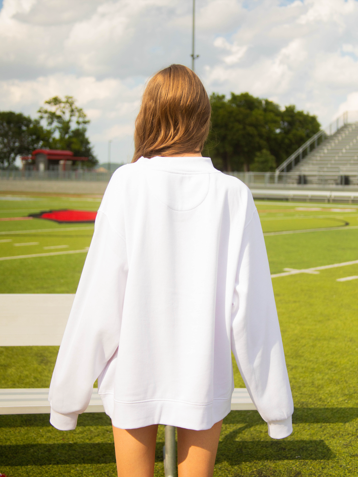 Game Day Pennant Mockneck