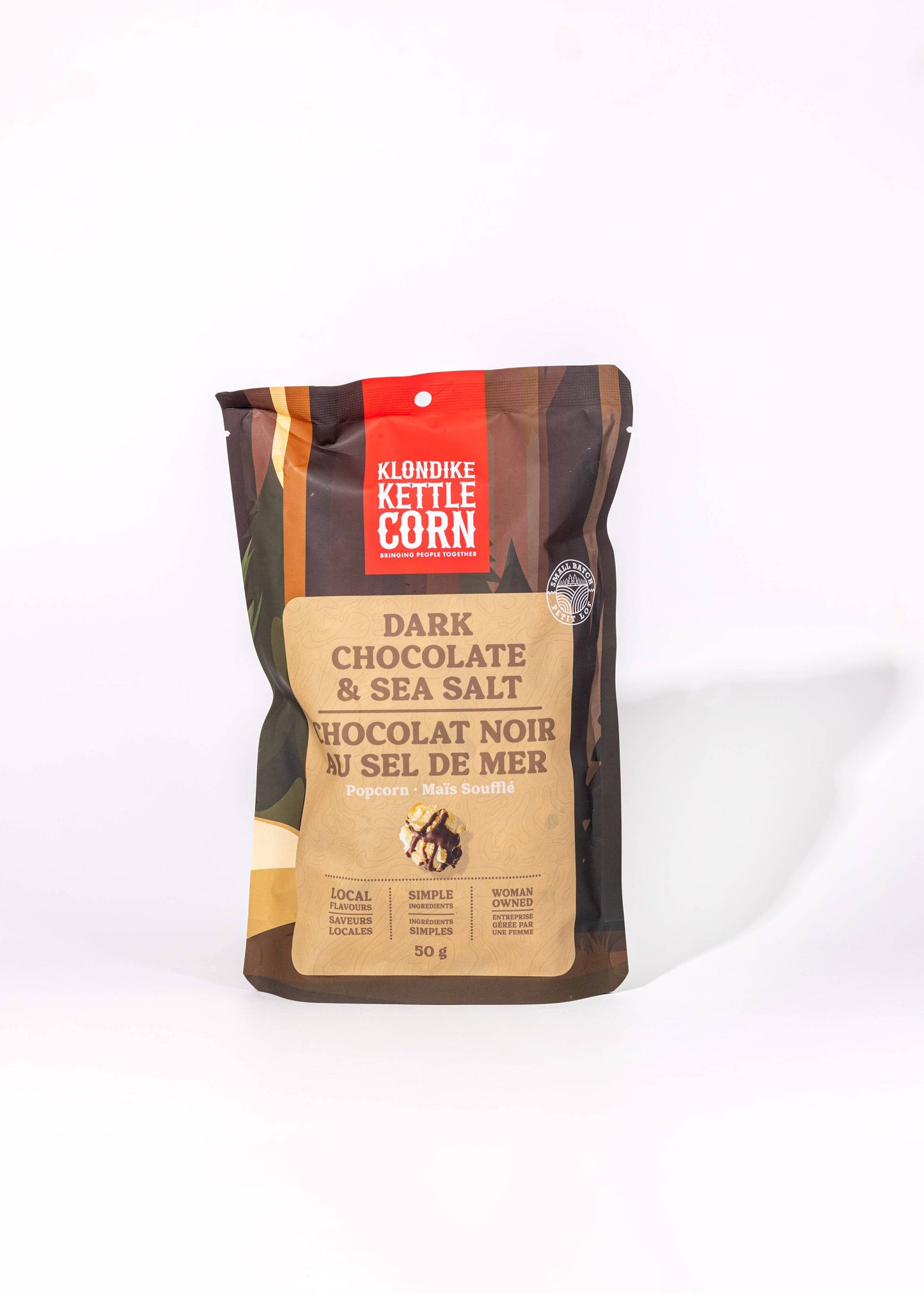 Dark Chocolate & Sea Salt Popcorn: Regular