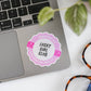 Lucky Girl Club Vinyl Sticker