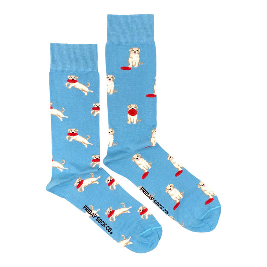 Friday Sock Co. Men's Dog & Frisbee Socks