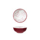 Stoneware Bowl With Cherry Pattern