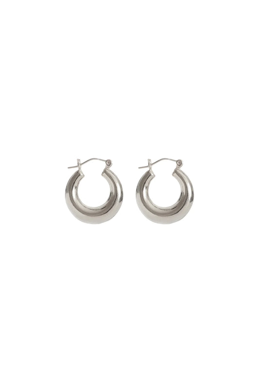 Lisbeth Hailey Silver Hoops