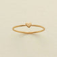 Made By Mary Heart Stacking Ring