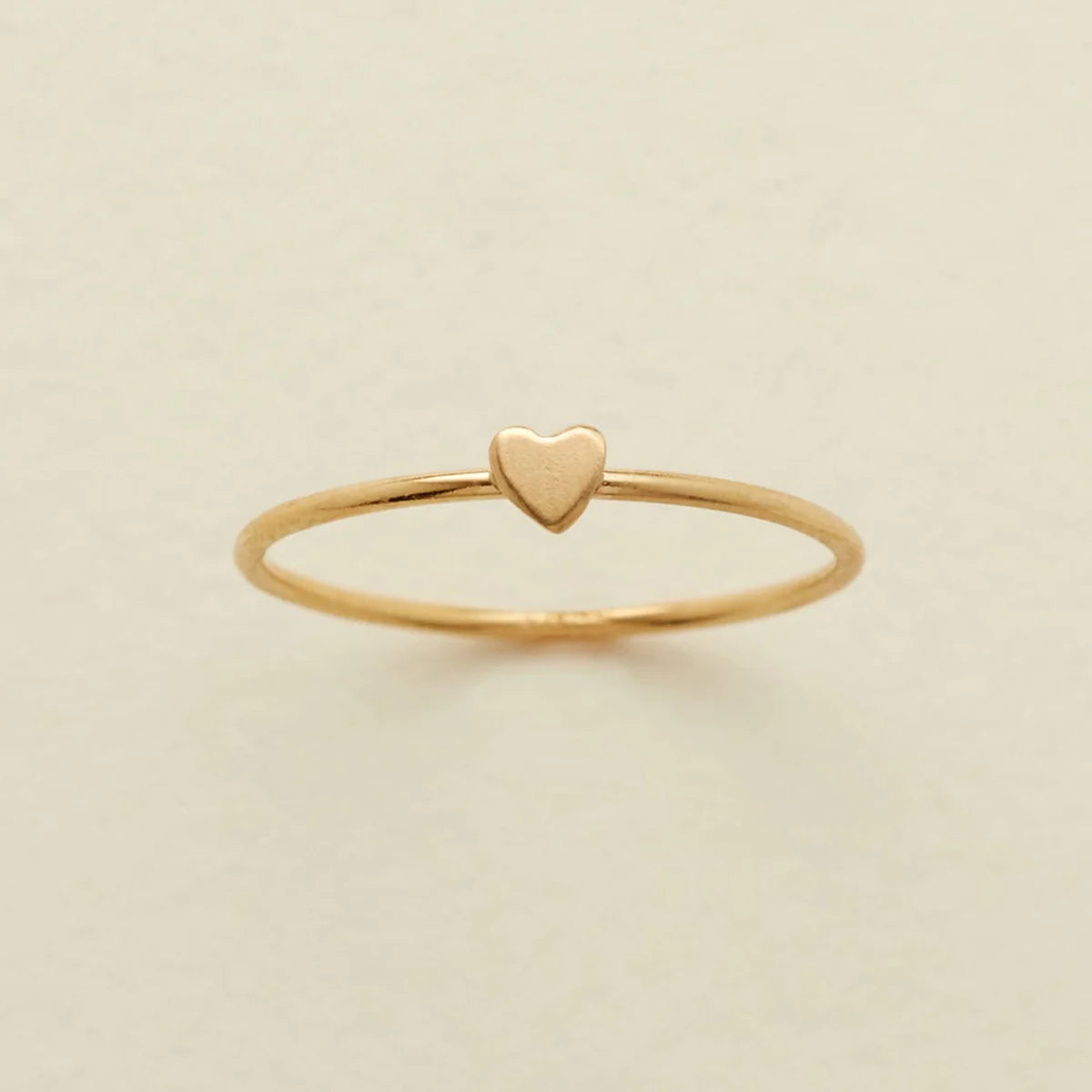 Made By Mary Heart Stacking Ring