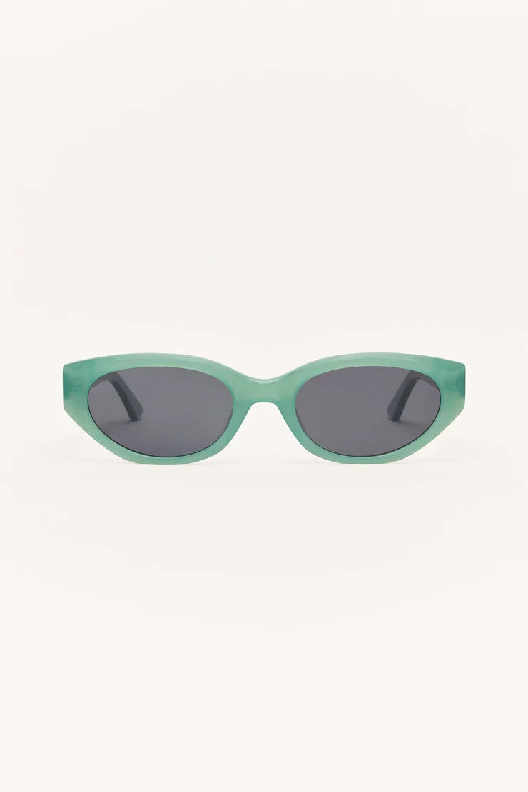 Z Supply Heatwave Polarized Sunglasses Matcha Grey