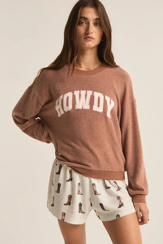 Z Supply Howdy Long Sleeve Top