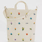 Baggu Zip Duck Bag Embroidered Ditsy Floral