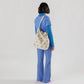 Baggu Zip Duck Bag Embroidered Ditsy Floral