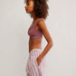 Free People Day To Day Flannel Boxer Shorts
