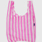 Baggu Standard Pink Painted Stripe