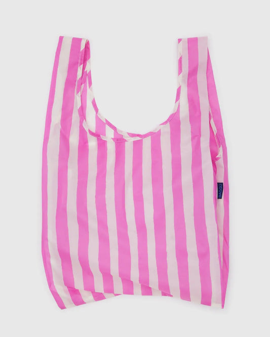 Baggu Standard Pink Painted Stripe