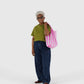 Baggu Standard Pink Painted Stripe