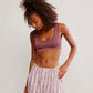 Free People Day To Day Flannel Boxer Shorts