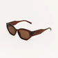 Z Supply Love Sick Polarized Sunglasses Chesnut