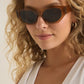 Z Supply Love Sick Polarized Sunglasses Chesnut