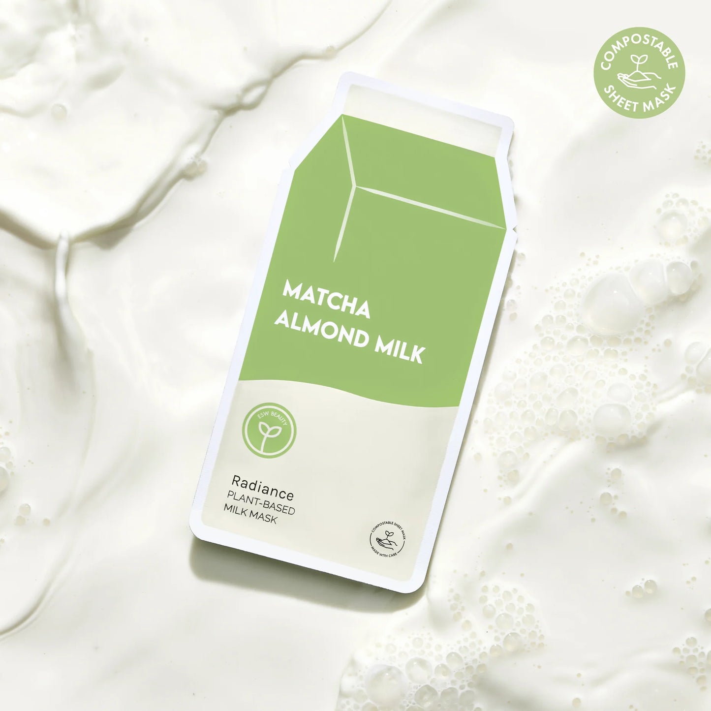 ESW Beauty Matcha Almond Milk Radiance Mask