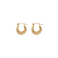 Lisbeth Hailey Gold Hoops