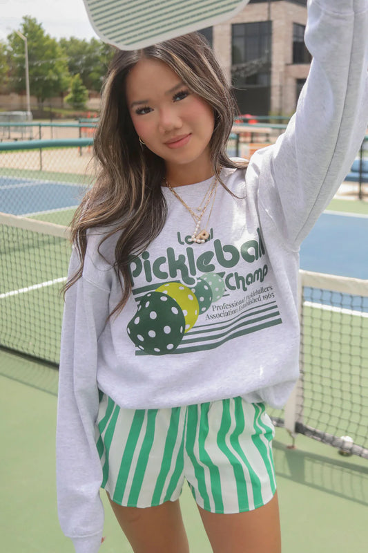 Friday + Saturday Pickleball Champ Sweatshirt