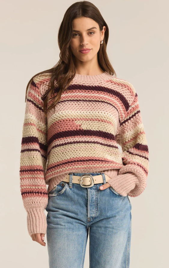 Z Supply Ashville Striped Sweater