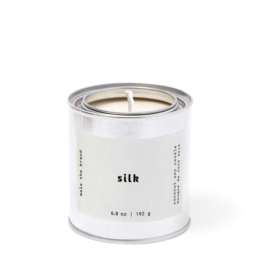 Mala Silk Candle