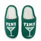 Living Royal Martini Slippers