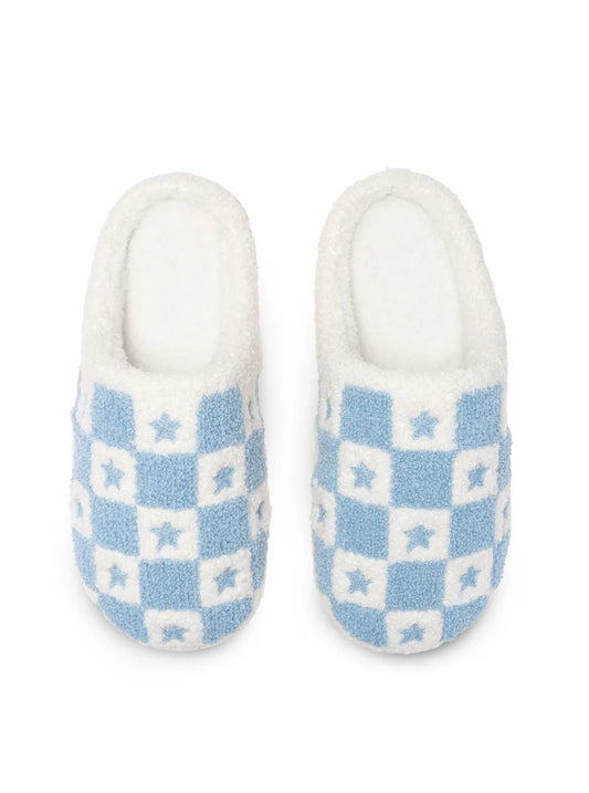 Living Royal Star Checker Slipperds