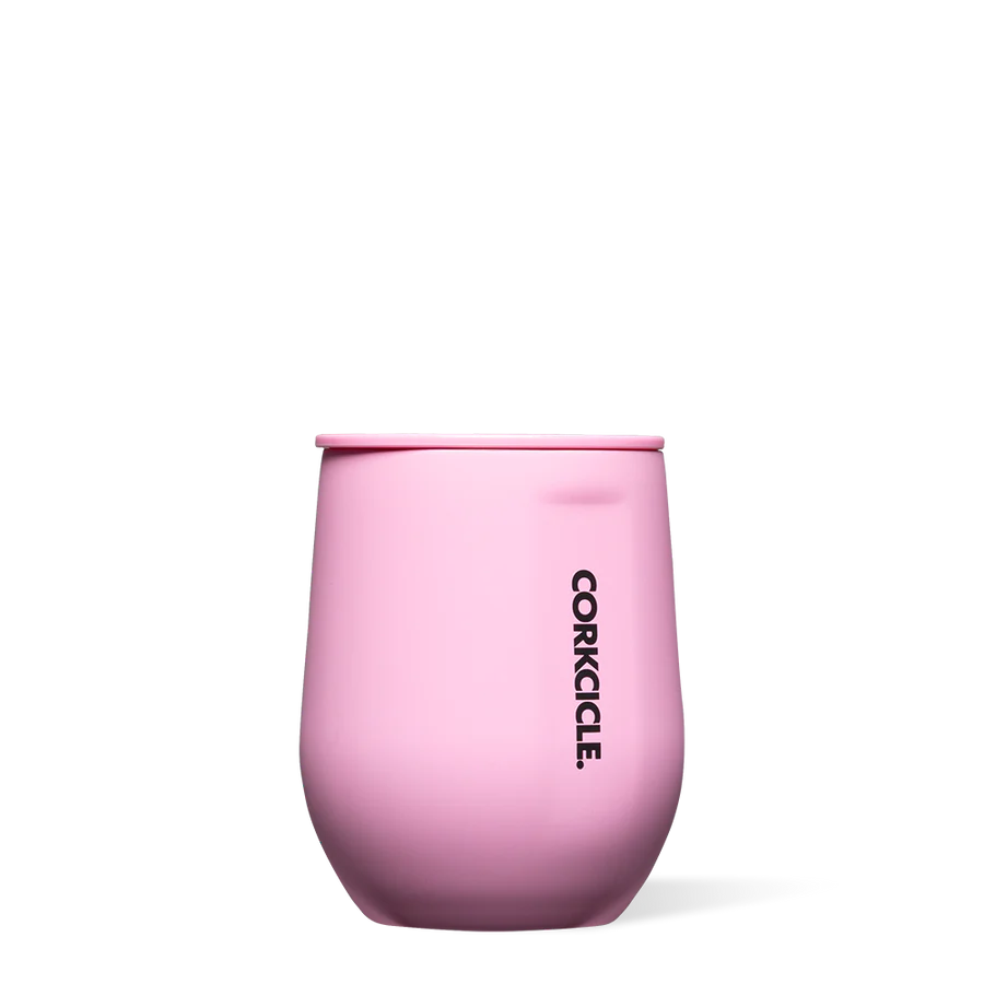 Corkcicle Stemless Wine Tumbler Sun Soaked Pink