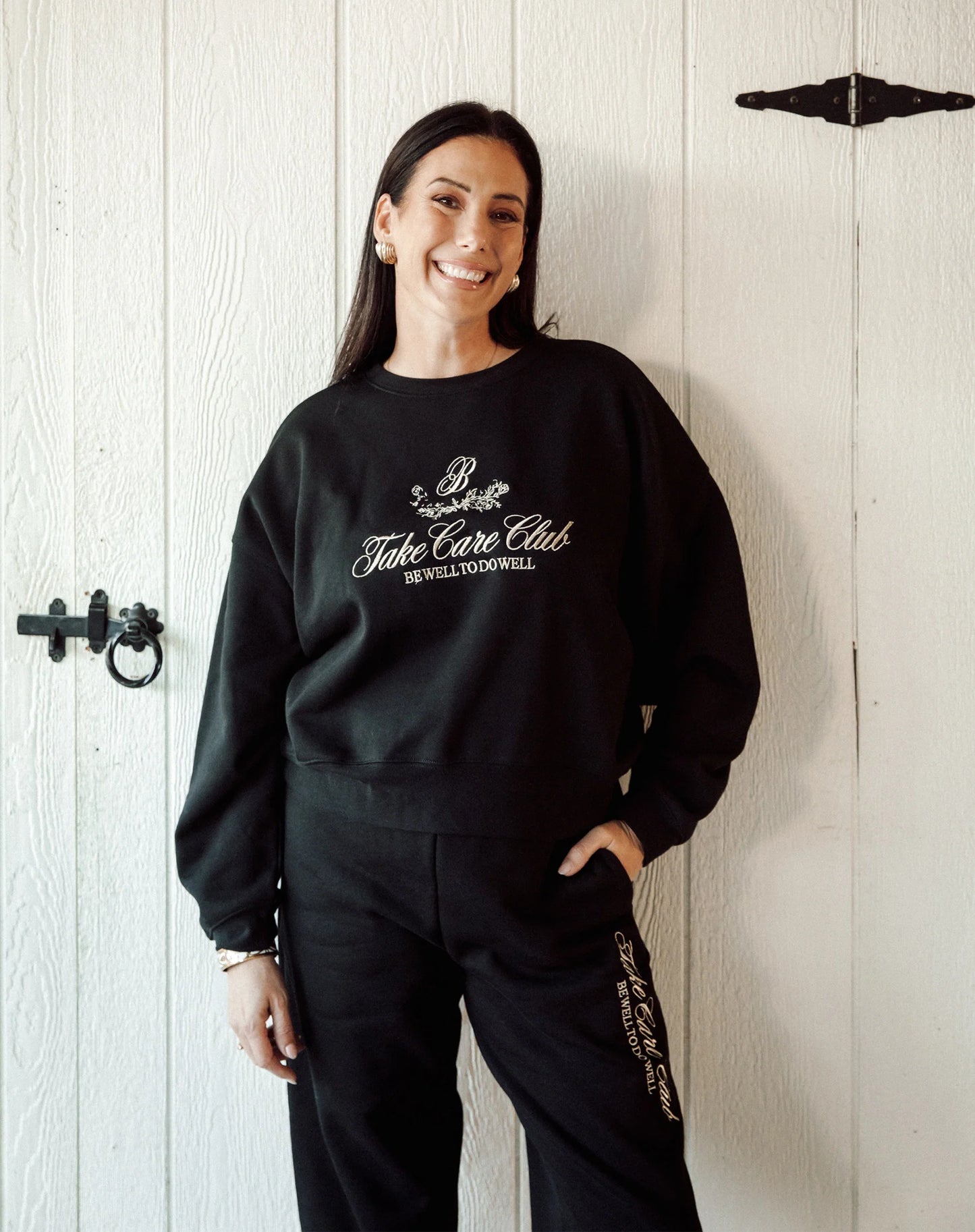 Brunette The Label Take Care Club Girlfriend Crew
