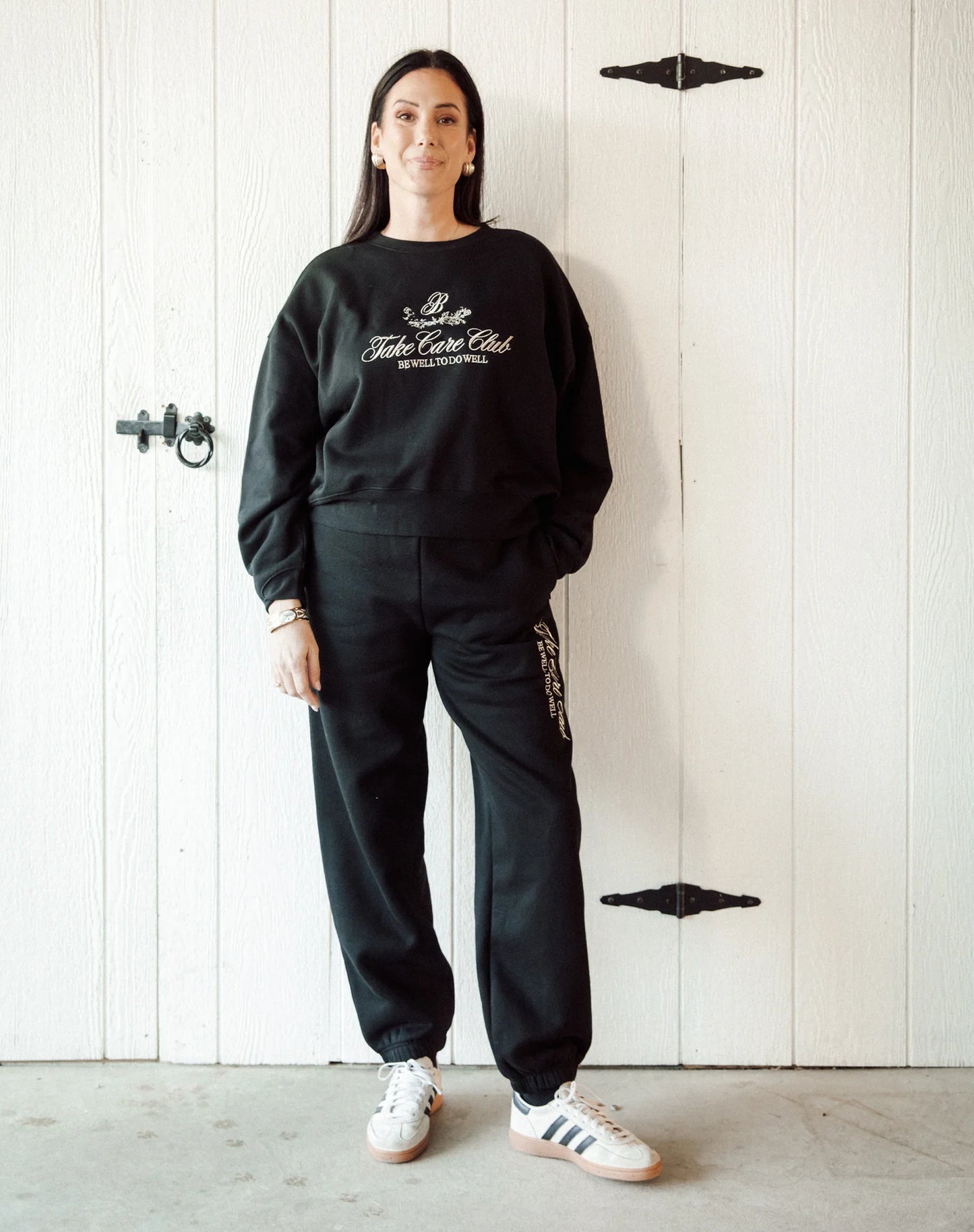 Brunette The Label Take Care Club Oversized Jogger