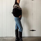 Brunette The Label Fair Isle Jacquard Sweater