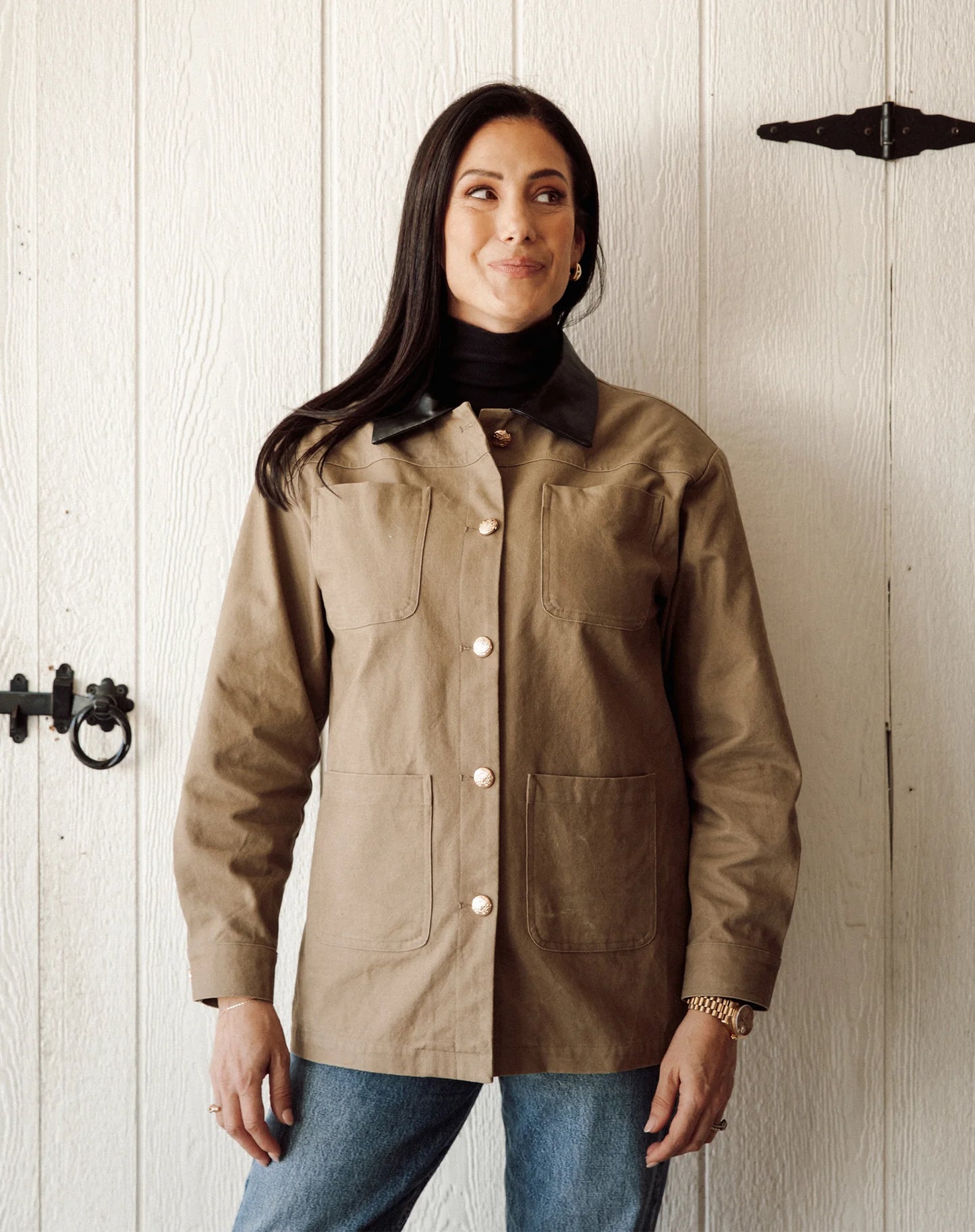 Brunette The Label The Barn Coat