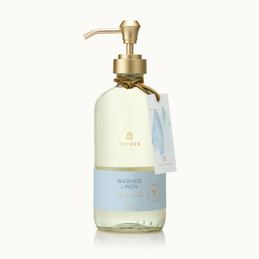 Thymes Washed Linen Large Hand Wash