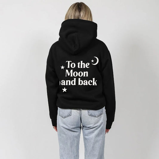 Brunette The Label To The Moon And Back Core Hoodie