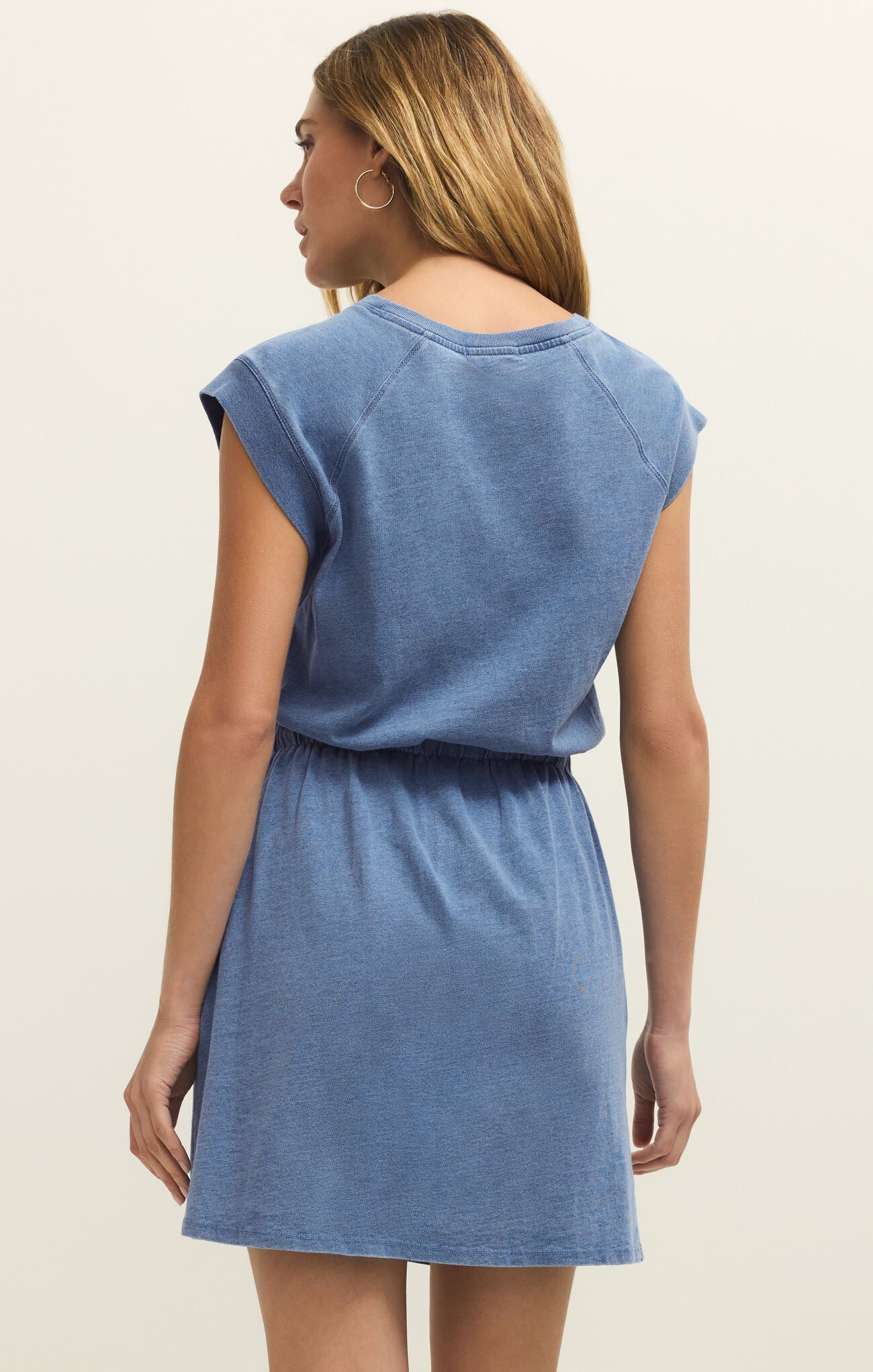 Z Supply Kalani Jersey Denim Dress