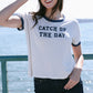 The Laundry Room Catch Of The Day Ringer Tee