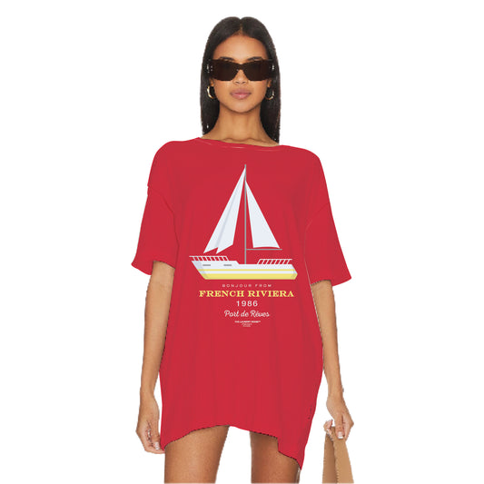 The Laundry Room French Riviera Oversized Tee