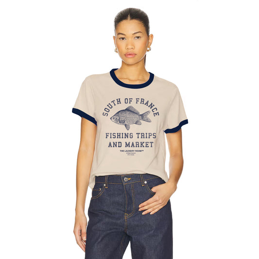 The Laundry Room South Of France Ringer Tee