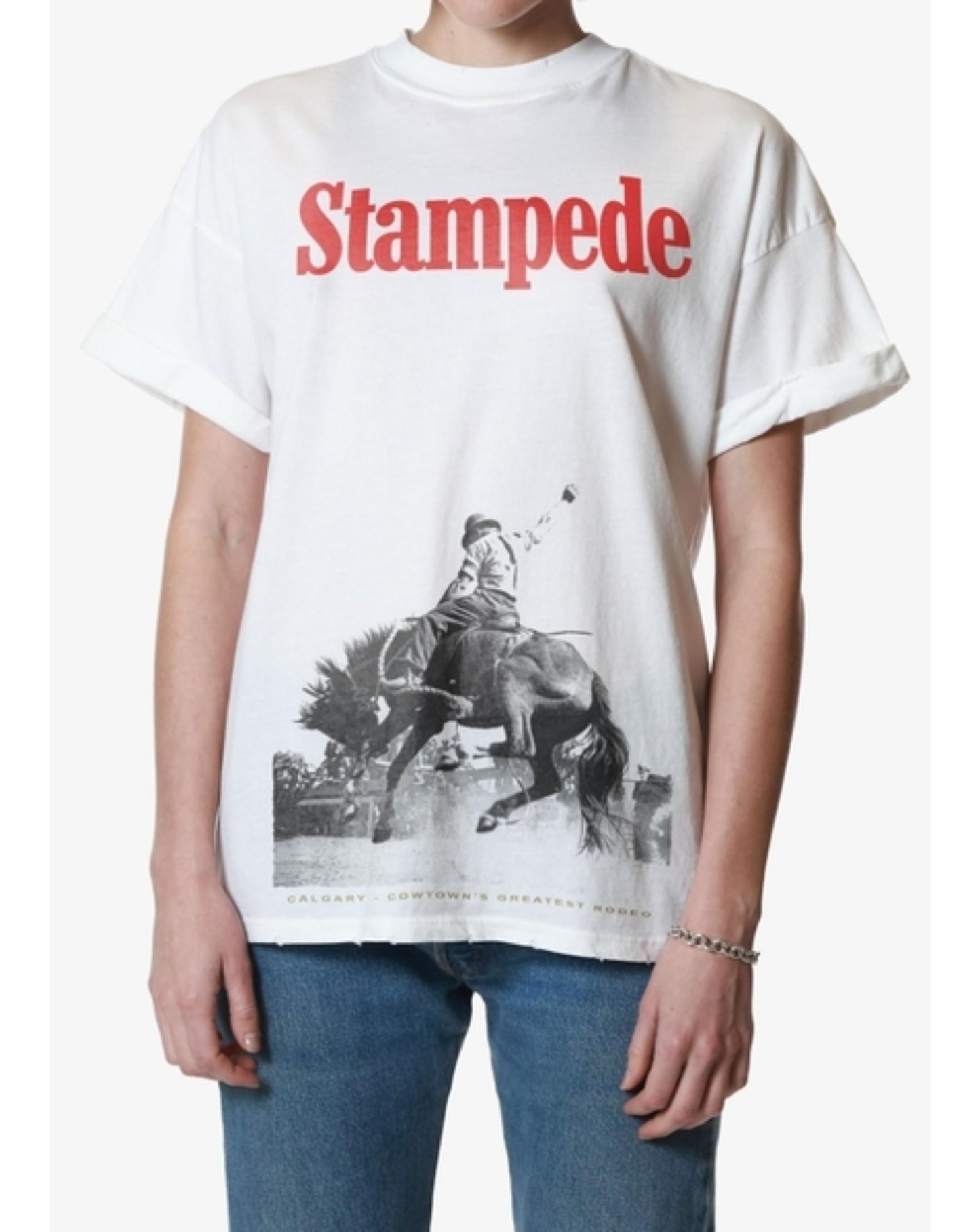 Girl Dangerous Stampede Boyfriend Tee