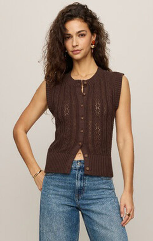 Z Supply Cabot Crochet Vest