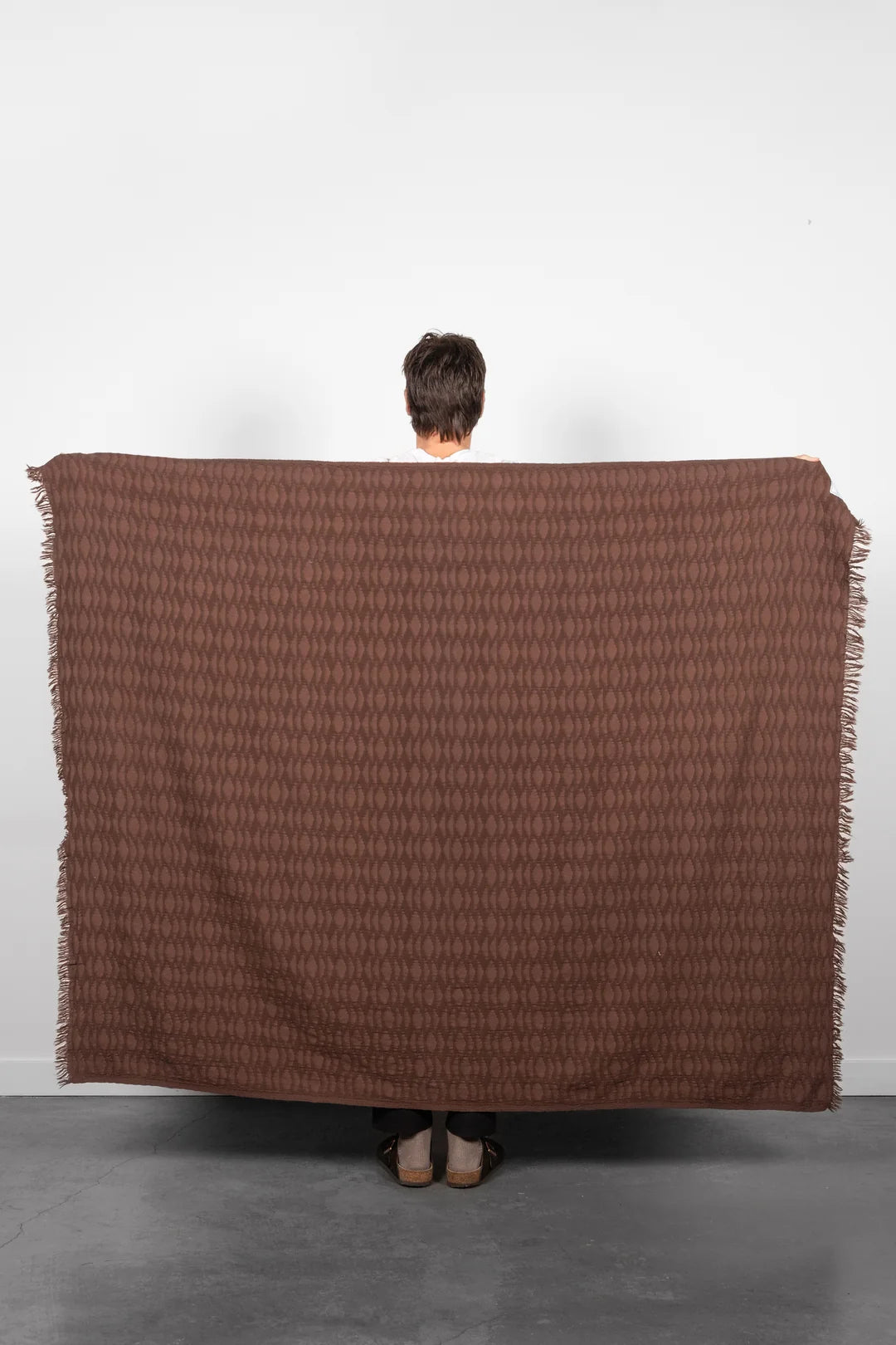 Tofino Towel The Arnell Ikat Weave Lightweight Throw