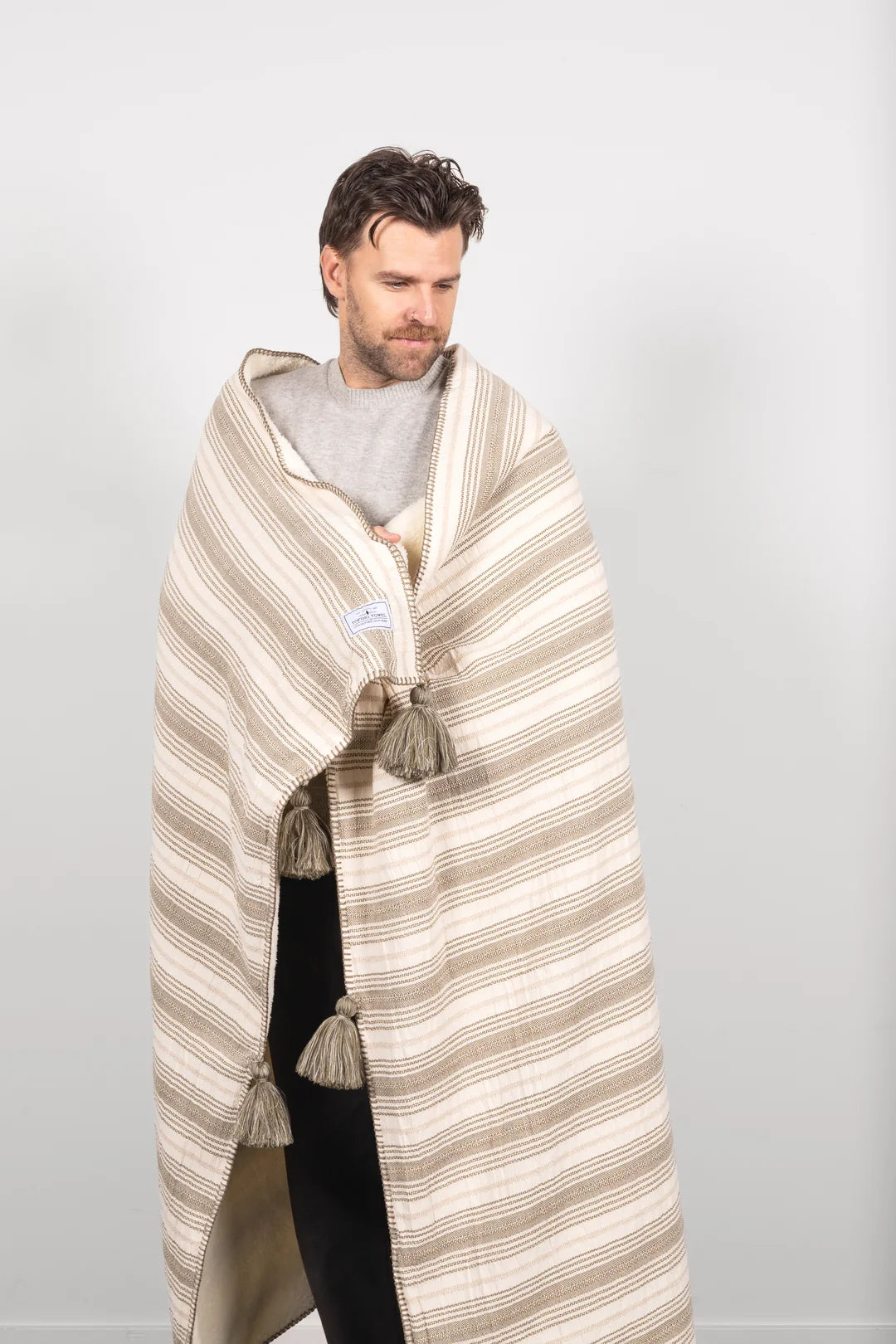 Tofino Towel The Riggs Fleece Lined Throw