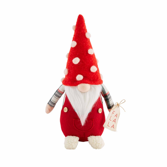 Mudpie Small Christmas Gnome Sitter