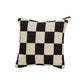 Mudpie Square Dhurrie Check Pillow