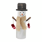 Mudpie Medium Wood Snowman Sitter