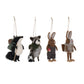 Handmade Wool Felt Forest Animal Ornament